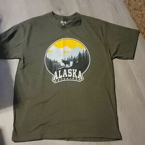 Alaska Ketchikan Green Graphic T-Shirt